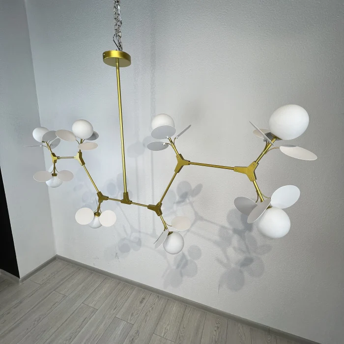 Люстра на штанге MATISSE M L120 White ImperiumLoft