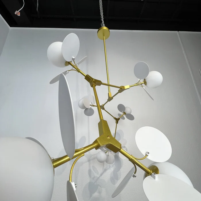 Люстра на штанге MATISSE M L120 White ImperiumLoft