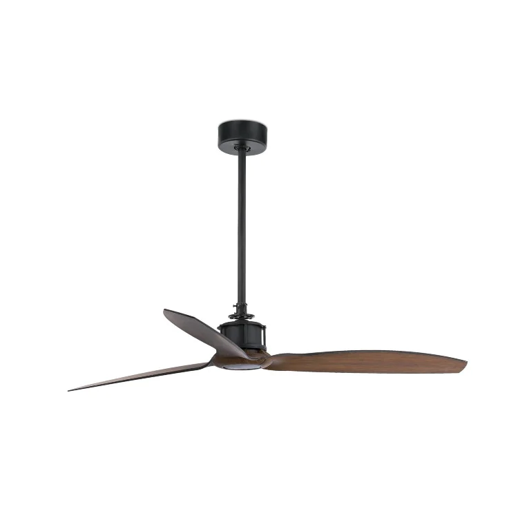 Вентилятор без света JUST FAN Black/wood ceiling fan with DC motor
