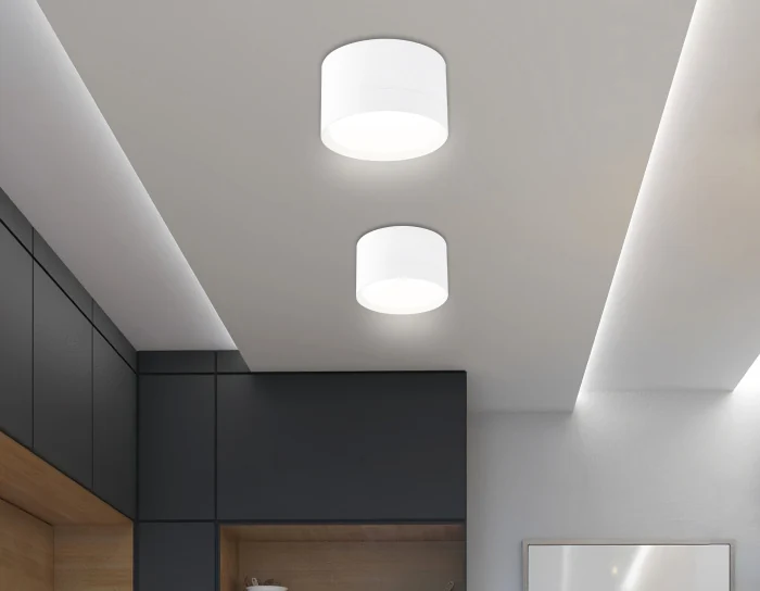 Накладной точечный светильник GX53 Ambrella light TN52351