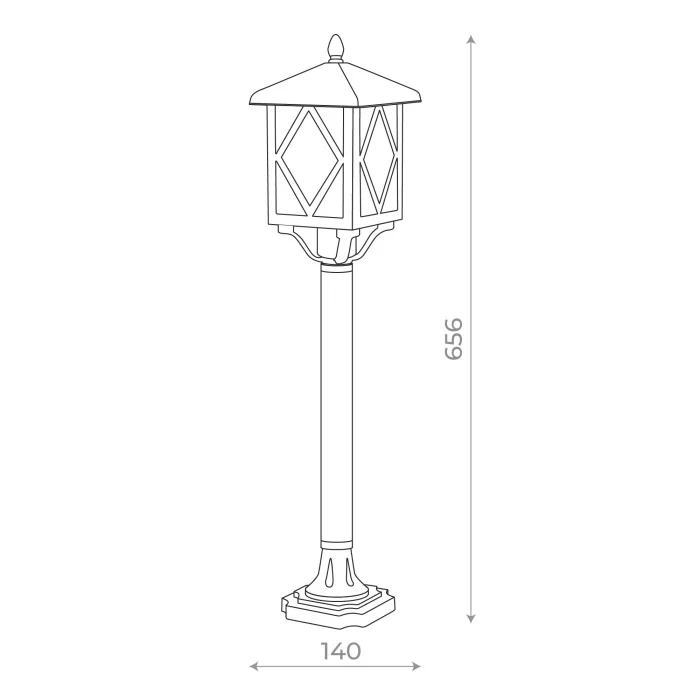 Светильник уличный наземный SL084.415.01 ST LUCE