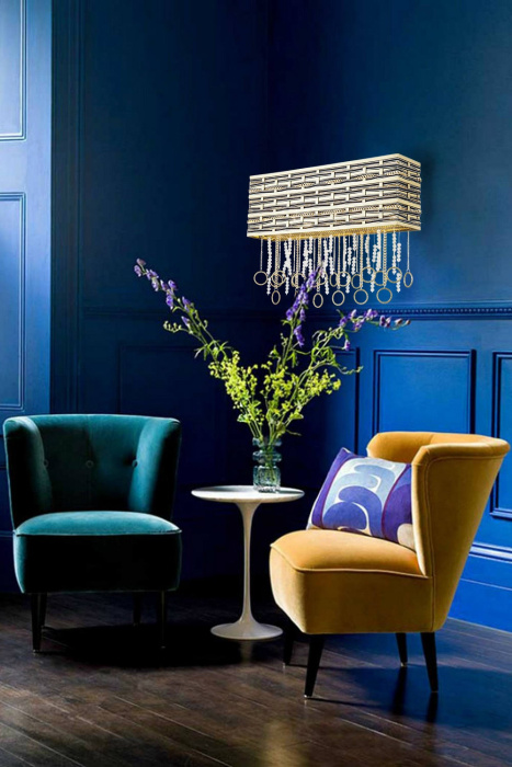 Бра Lucia Tucci PERSO W4930.3 gold&black