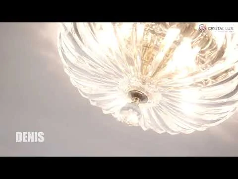 Светильник потолочный Crystal Lux DENIS D400 GOLD