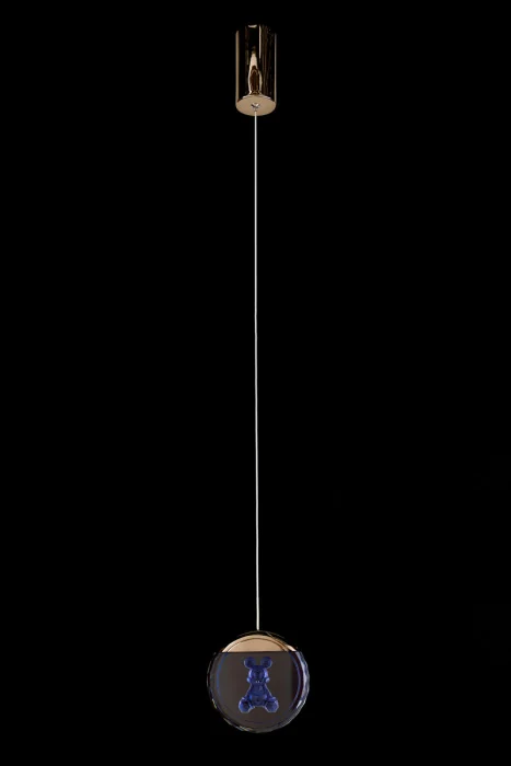 Подвесной светильник Leon Mickey LE7714/1BL Black Chrome