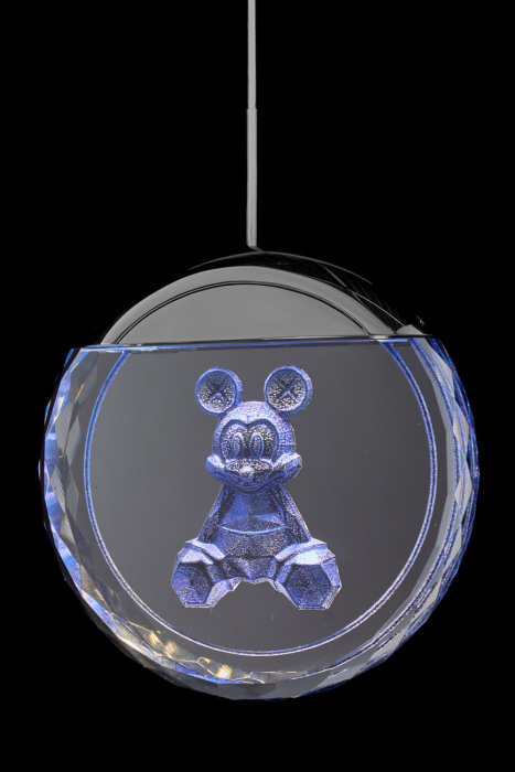 Подвесной светильник Leon Mickey LE7714/1BL Black Chrome