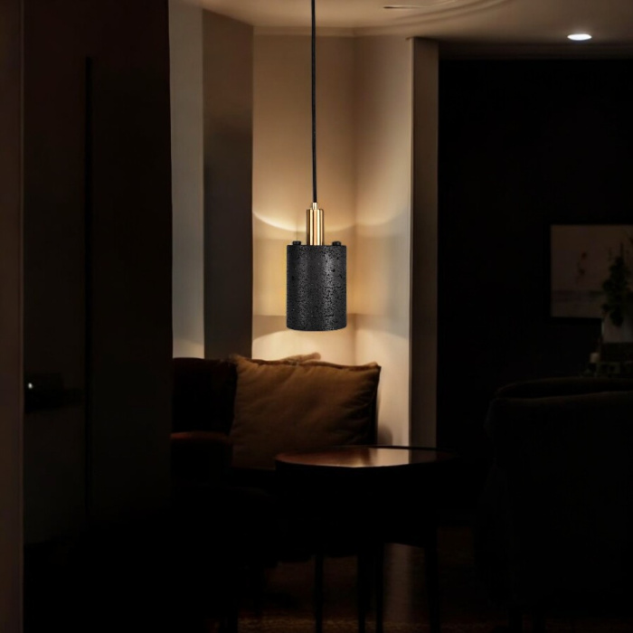 Подвесной светильник ROGERD SMALL black brass ImperiumLoft