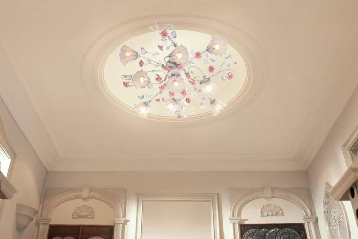 Люстра потолочная Lucia Tucci Fiori di rose 109.8.1