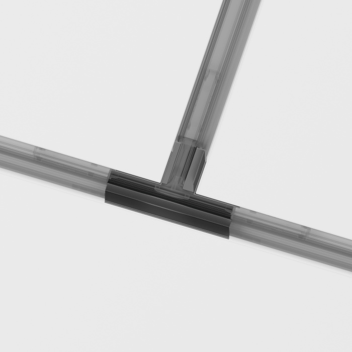 Коннектор Т-образный Gravity встраиваемый черный Maytoni TRA010CT-42B