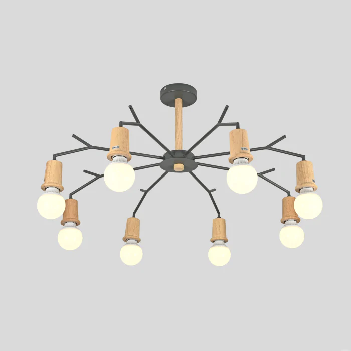 Потолочная люстра LES COLOR D95 Grey ImperiumLoft