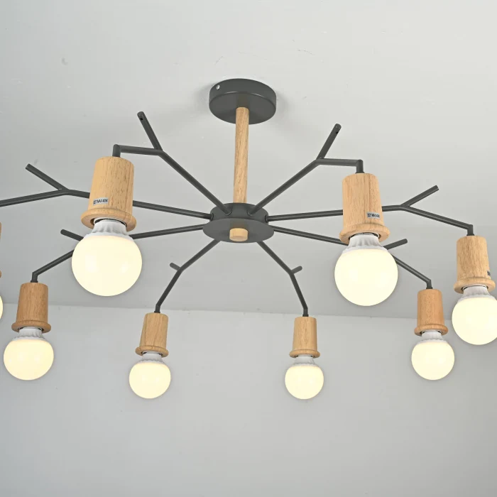 Люстра на штанге LES COLOR D95 Grey ImperiumLoft 220516-23