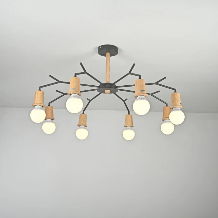 Люстра на штанге LES COLOR D95 Grey ImperiumLoft 220516-23