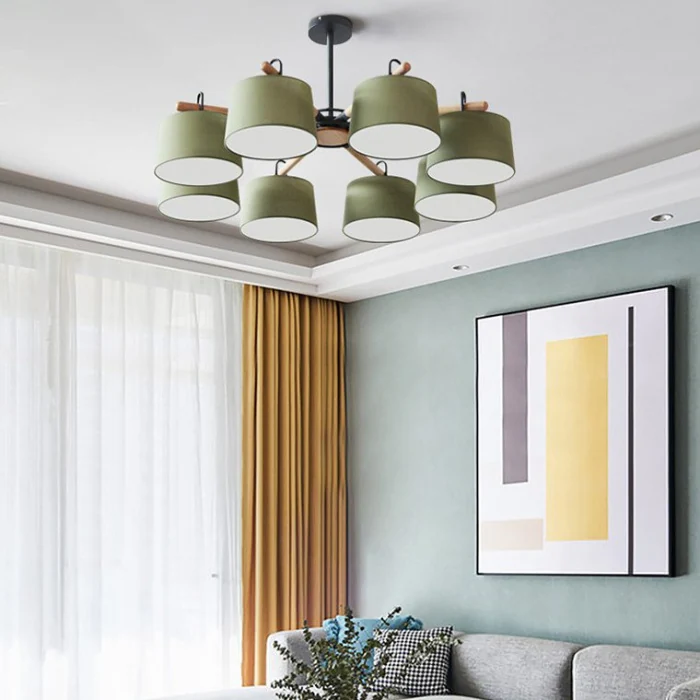 Люстра на штанге EVEN 3 Gray ImperiumLoft 178366-26