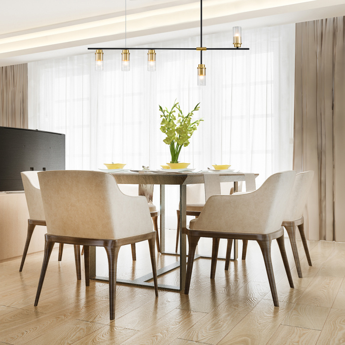 Потолочная люстра на штанге REVERSE ESCADA 2100/5P