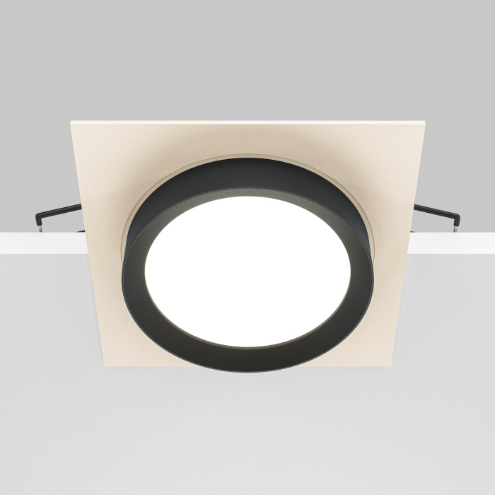 Встраиваемый светильник Maytoni Hoop DL086-GX53-SQ-WB