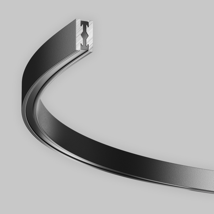 Шинопровод полукруг Maytoni Busbar trunkings Flarity TRX154-SR-D650-B