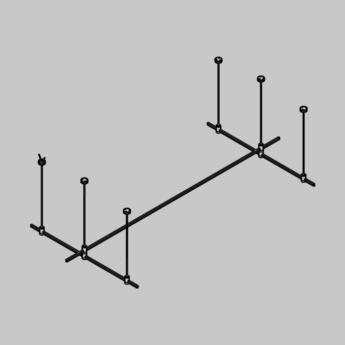 Готовая конструкция (набор) Maytoni TFC-Flar-H07-BS