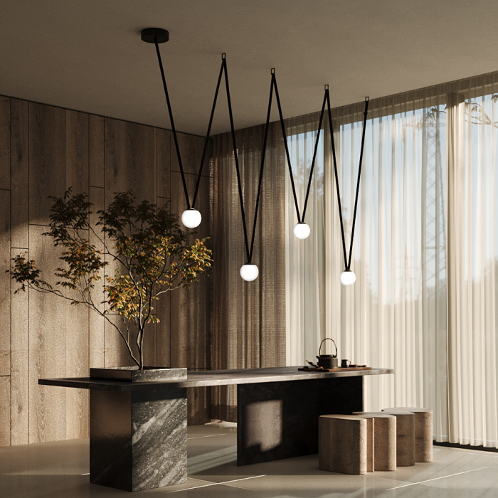 Комплект текстильной подвесной системы Maytoni TFC-Par-H02-R