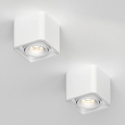 Накладной поворотный светильник Ledron TUBING White