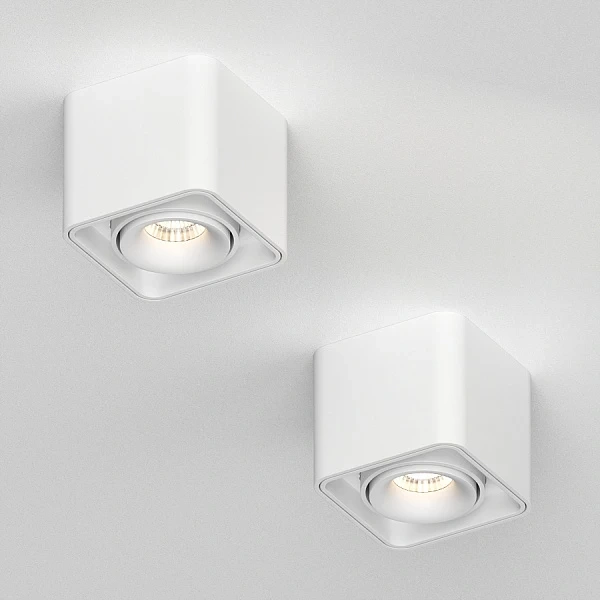 Накладной поворотный светильник Ledron TUBING White