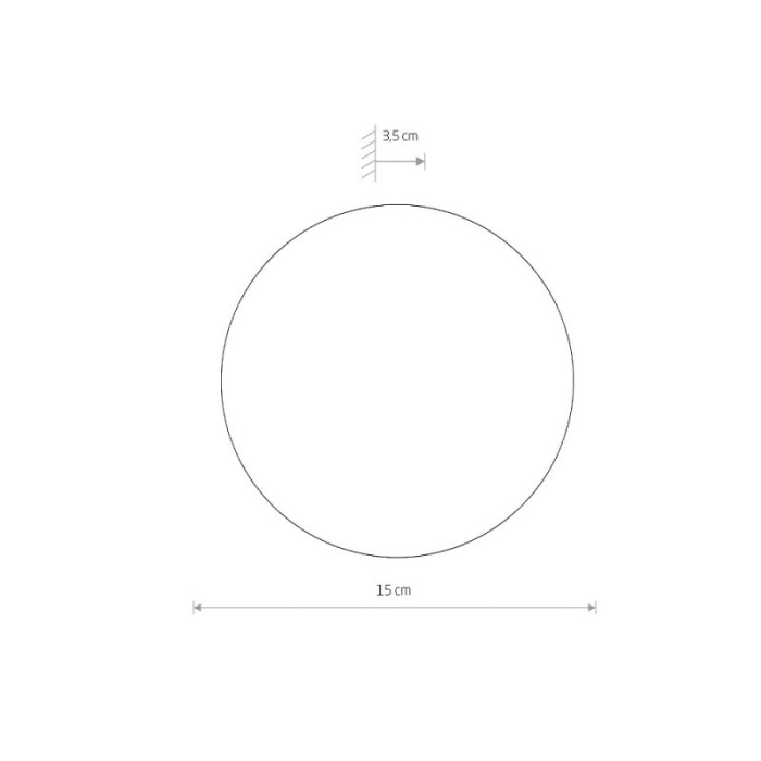 Настенный светильник Nowodvorski Ring Timber Led S Wood 11288
