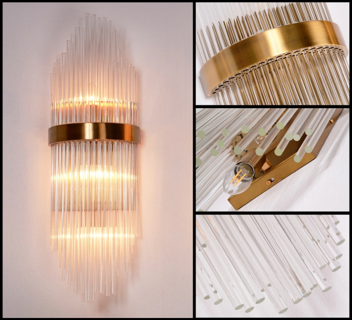 Настенный светильник Delight Collection Wall lamp BRWL7024 gold