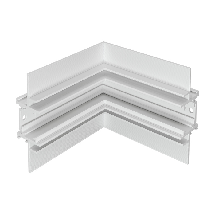 Внутренний угол-соединитель для встраиваемого магнитного шинопровода под ГКЛ 12мм ST-L ST1007.549.12