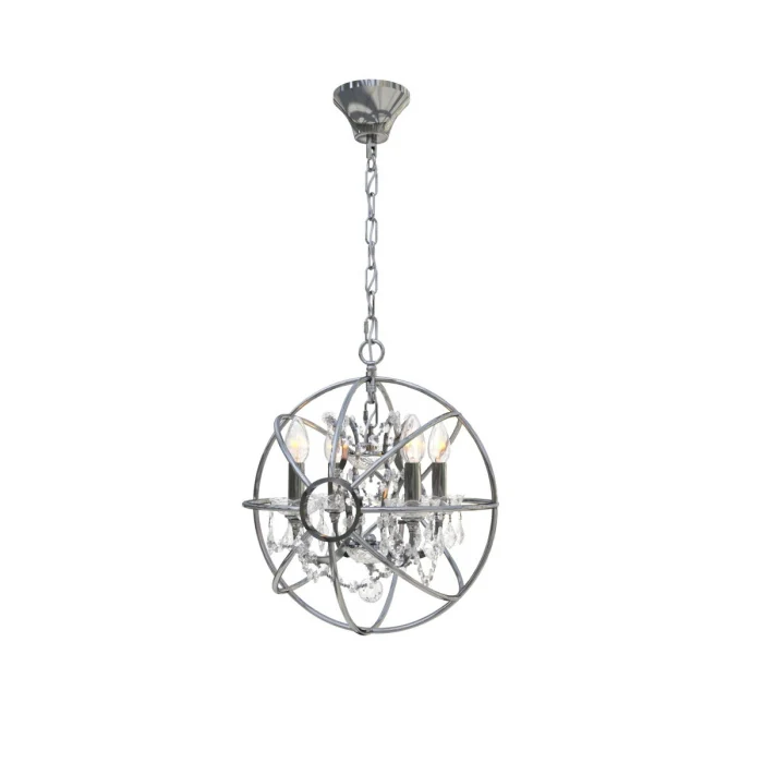 Подвесная люстра Loft it Foucaults orb crystal LOFT1896/4