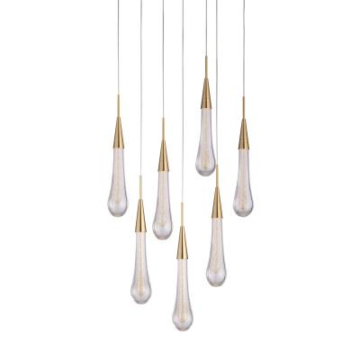 Подвесной светильник Delight Collection Pour MD2060-7A br.brass