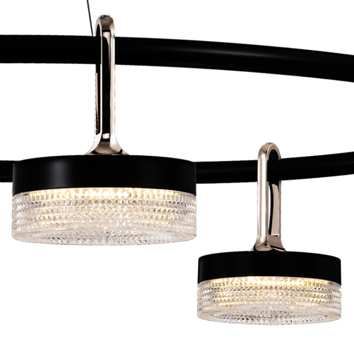 Подвесная люстра Delight Collection P0855 P0855-6C black