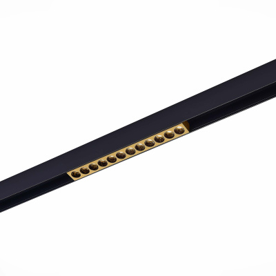 Магнитный трековый светильник Золотистый LED 1*12W 3000K 450Lm Ra>90 36° IP20 L220xW22x ST806.236.12