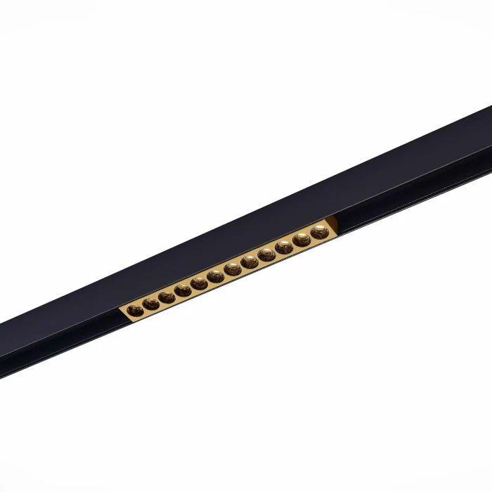 Магнитный трековый светильник Золотистый LED 1*12W 3000K 450Lm Ra>90 36° IP20 L220xW22x ST806.236.12