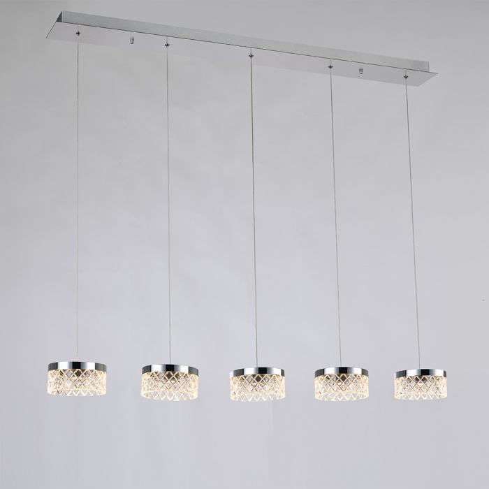 Подвесной светильник Delight Collection Diamond cut MD21020075-5B chrome