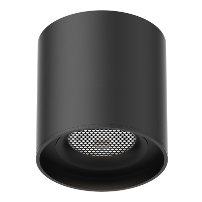 Магнитный трековый светильник Черный LED 1*6W 3000K 300Lm Ra&gt;90 IP20 D75xH75 48V ST678.436.06