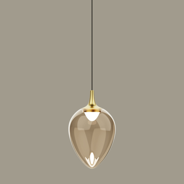 Подвесной светильник Delight Collection MD24001012 MD24001012-1A brass/champagne