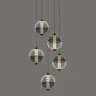 Подвесной светильник Delight Collection MD24022079 MD24022079-5A black/smoky