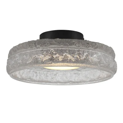 Светильник потолочный ST-Luce черный/прозрачный LED 1*15W 4000K SL6143.402.01