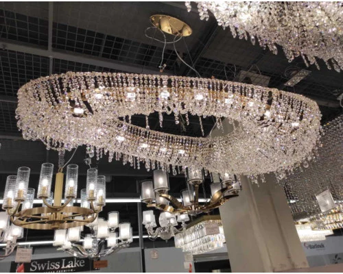 Подвесной светильник 10910+15/S gold Newport