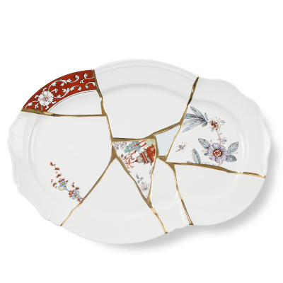 Блюдо Seletti Kintsugi 9655