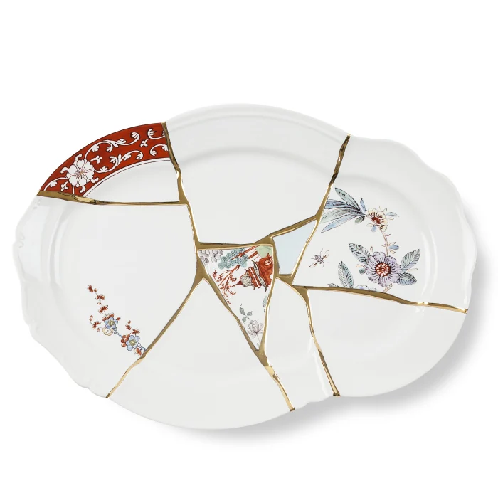 Блюдо Seletti Kintsugi 9655