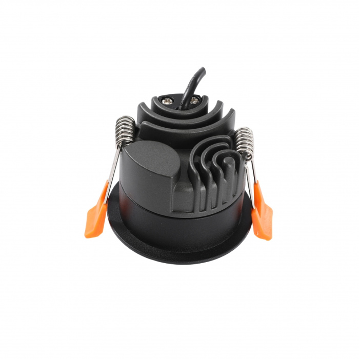 Светильник встраиваемый iLedex Mars DIM 107-7W-D64-4000K-24DG-BK