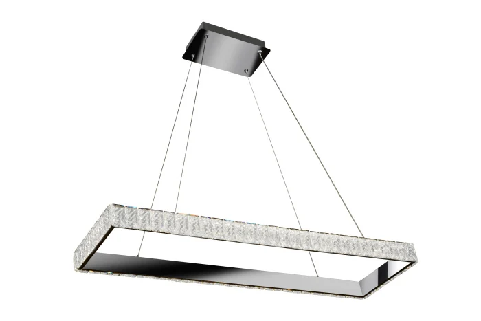 Подвесная люстра iLedex Crystal ice MD7212-40B CR