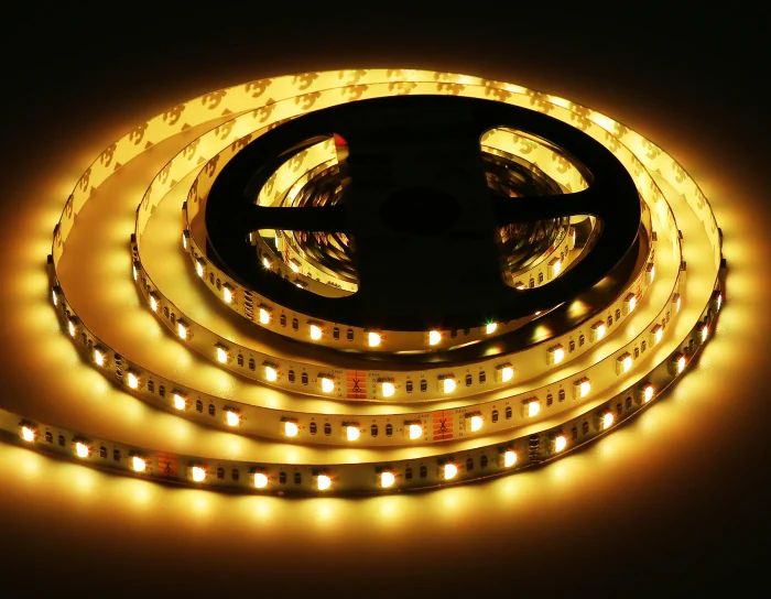 Светодиодная лента RGB с холодным белым светом GS4403 5050 60Led /10W m/ 24V IP20 RGBW+6500K 5m Ambrella light GS4403