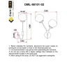 Светильник настенный Omnilux Crotone OML-95101-02
