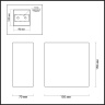Настенный светильник Odeon Light Gips 3883/1W