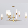 Люстра на штанге с мрамором AMBRELLA light LH53252