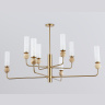 Люстра на штанге с мрамором AMBRELLA light LH53252