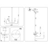 Люстра на штанге с мрамором AMBRELLA light LH53252