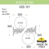 Уличный настенный светильник Fumagalli G25.131.000.WYE27DN