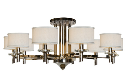 Потолочная люстра iLamp Fusion 88396/10 Хром