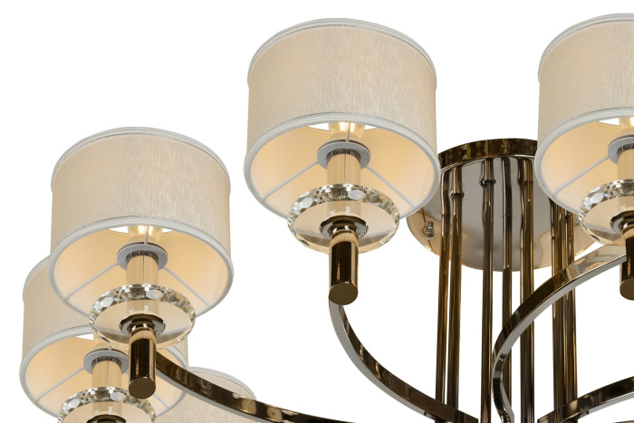 Потолочная люстра iLamp Fusion 88396/10 Хром